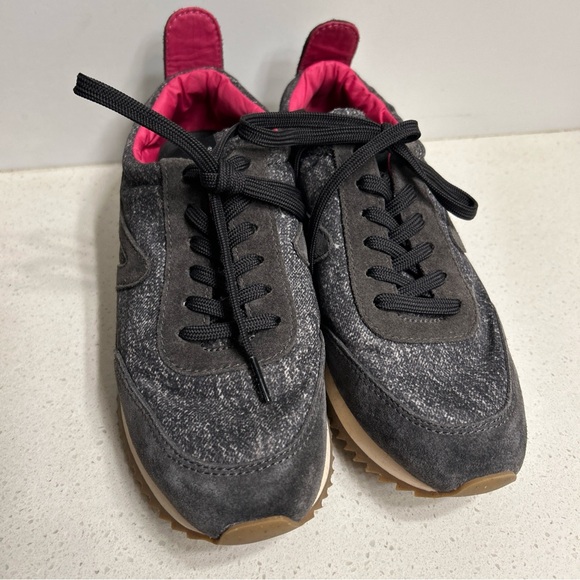 Rag & Bone Retro Runner Gray Sneakers Size 7 - Picture 3 of 7